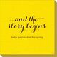 And the Story Begins Linen Like Napkins Image 1 of 2